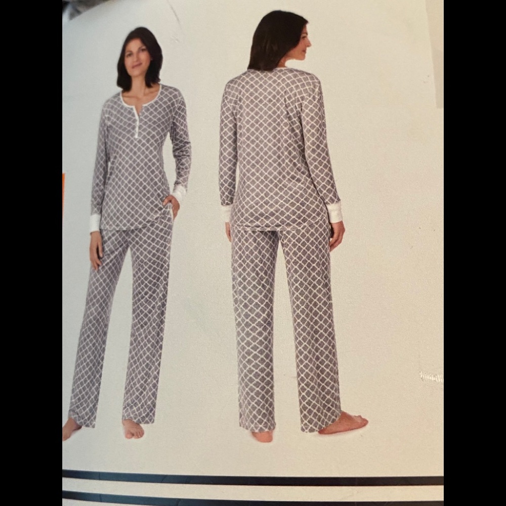Nautica Fleece Pajama Set Size XXl NEW